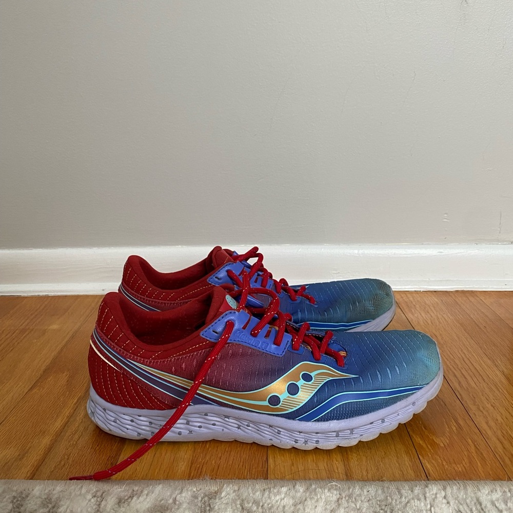 Saucony X Boston Children’s Hospital Max Kivarna running shoes